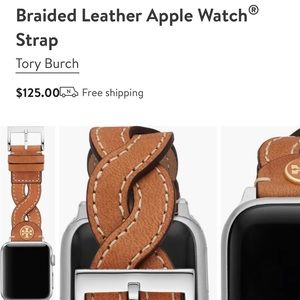 Tory Burch Leather Apple Watch Band